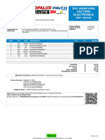 Factura Electrónica: Cant. UM Cód. Descripción V/U P/U Importe