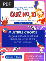 QUIZ National Artist of The Phils. PART 2 QUIZ NO. 10