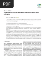 Yu Et Al. (2021) - The Keap1-Nrf2 System A Mediator Between Oxidative Stressand Aging