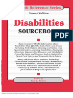 (Health Reference) Amy Sutton - Disabilities Sourcebook-Omnigraphics, Incorporated (2011)