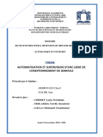 Automatisation Et Supervision D'une Lignede Conditionnement de Semoule