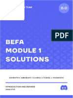 BEFA All Modules Solutions