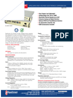 10W To 1200W COMPACT HV Power Source: Spellman High Voltage Electronics Corporation