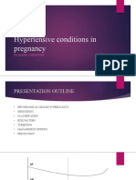 Hypertensive Conditions in Pregnancy