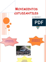 Presentacion de Los Movimientos Estudiantiles