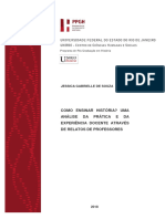 Jessica Gabrielle de Souza - Dissertacao Defendida 03 Demaio de 2018