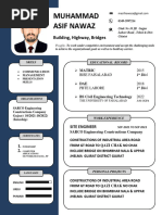 Muhammad Asif Nawaz CV Format Feb 2023