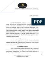 Inicial Jec Carlos Roberto BMG Emprestimo Não Solicitado