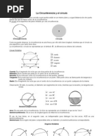 Circunferencia y El Circulo