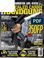 Conceal & Carry Handguns - Winter-Spring 2016