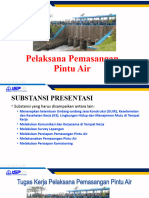 Pelaksana Pemasangan Pintu Air J 6