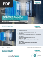 DigitalTwin Test Cases With SICAM PQS and SIGUARD PDP