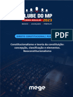 Direito Constitucional - Ponto 01 (30!01!2023)