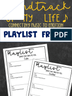 Connecting Music To Emotion: Playlist Freebie