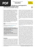 Mobile Hydrogen Reformers As A Novel Approach To Decarbonise The Transport Sector