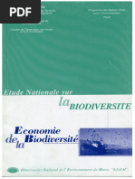 Etude Nationale Sur La Biodiversité