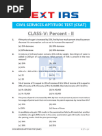 CSAT Class V