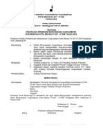 Konsideran 2 Penetapan Presidium Mugus