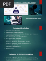 Delitos Informáticos o Computer Crimen