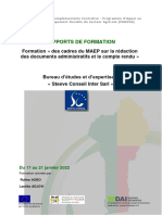 Document - Appui - Cours - A2 Rédaction Documents Administratifs Comptes Rendus