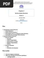 Chapitre 3 - Service Active Directory - Cours 1