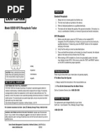 GFCI Receptacle Tester Instructions Craftsman