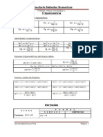 Formulario Metodos Numericos