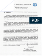 "Profunda Preocupación" en La UTA Por Los Más 80 Mil Puestos de Trabajo de Los Choferes de Todo El País Luego de La Quita de Subsidios