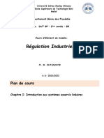 Cours Régulation Industrielle - Chap 1&2