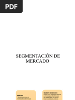 Segmentacion de Mercado