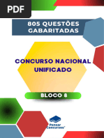 805 Questões Gabaritadas Cnu (Bloco 08)