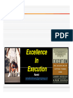 Excellence in Execution (68 Pages)