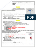 Equilibre D Un Solide Soumis A Deux Forces Exercices Corriges 2