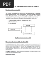 Module V Computer Architecture