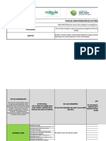 1 Ficha de Registro Inicial de Actores