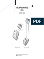 Tanita sc330 Manual