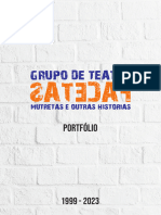 Portfólio Facetas 1999 - 2023 - Currículo - Comp