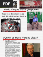 Mario Vargas Llosa (Deporte)