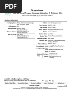 Greenheart: Work and Travel Program - Employer Information W - T-Summer 2024