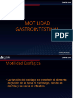 Gastroenterología - Motilidad Gastrointestinal