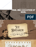 Trial and Execution of Rizal