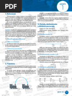 Cinematica e Introdução A Dinâmica