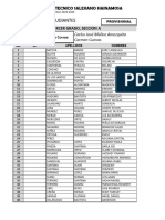 Listado Provisional 3ro Año 2023 2024