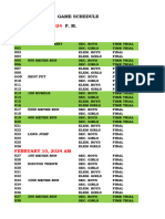 Athletics 2024 Game Schedule