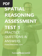 Richard McMunns Aptitude Vault Spatial Reasoning Test 1