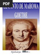 Goethe - El Canto de Mahoma