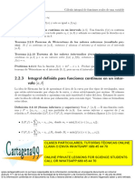 Calculo Interal de Funciones Reales de Una Variable