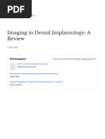 Imaging in Dental Implantology