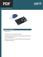 SBC RFID RC522 - Manual - 2023 09 1