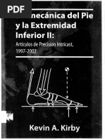 Biomecanica Del Pie y Extr. Inferior II - Kevin A. Kirby PDF